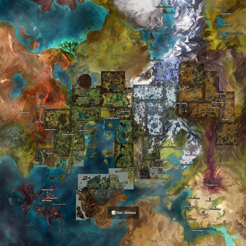 Guild Wars 2 Map Tyriaw12