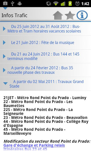 [SOFT] MARSEILLE TRANSPORT : Les horaires des transport en commun de la ville de Marseille dans votre androphone [Gratuit/Payant] Unname18