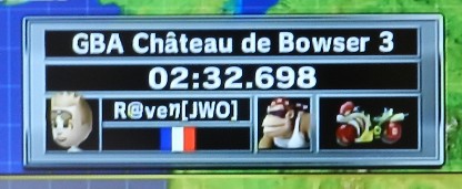 [Terminé] Contre la montre GBA Chateau de Bowser 3 Record13
