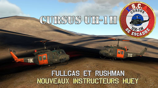 Deux nouveaux instructeurs Huey ! Cursus10