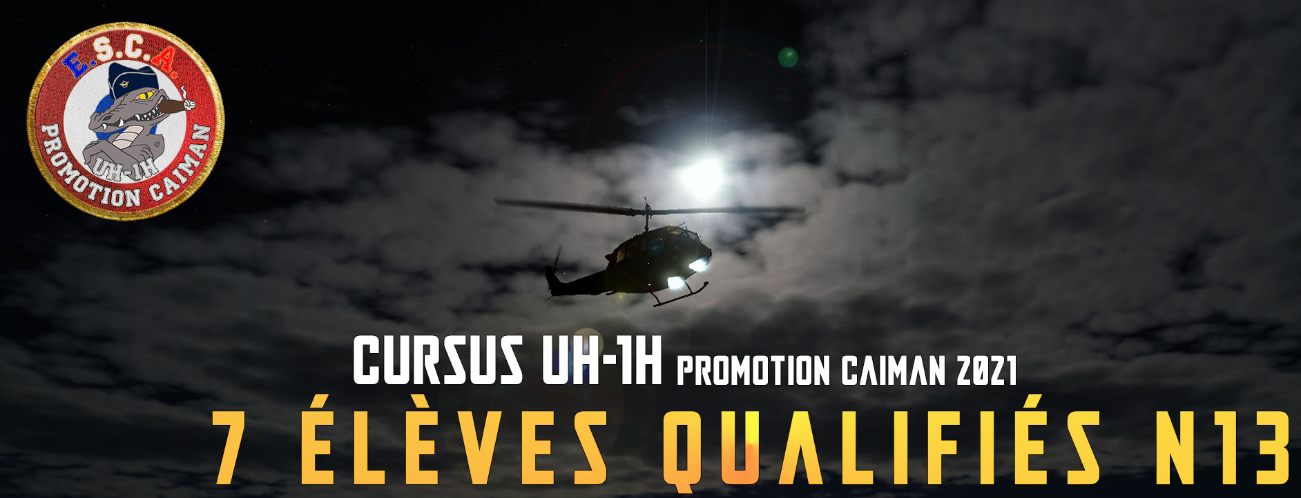 [Cursus UH-1H] 7 élèves qualifiés N13 ! Cursus18