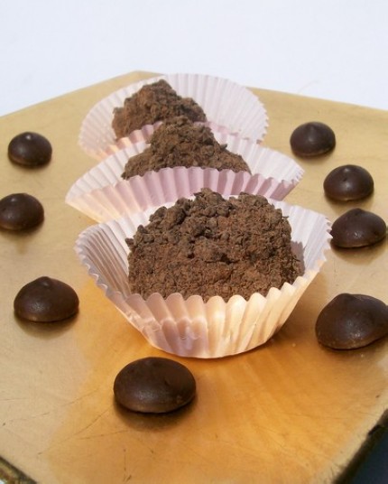 Chocolate Truffles with Orange Liqueur 12578210