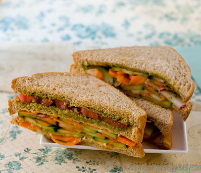 Light Lunch""Vegetable Sandwich"" 14683010