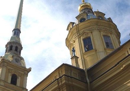 Nécropoles des souverains russes 3ème partie , chapitre 1er : la cathédrale des Saints-Pierre-et-Paul à Saint-Petersbourg Pp410