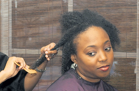 jamaican hair salon talk real hair! for ladies with natural hair. Demo-211