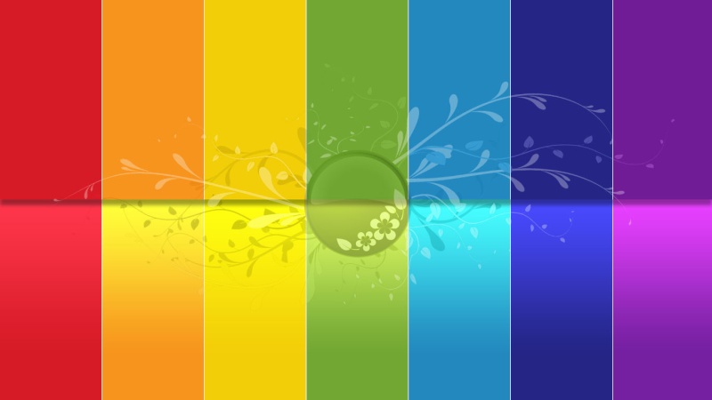 Los colores del arco iris estan en tu corazón Chakra12