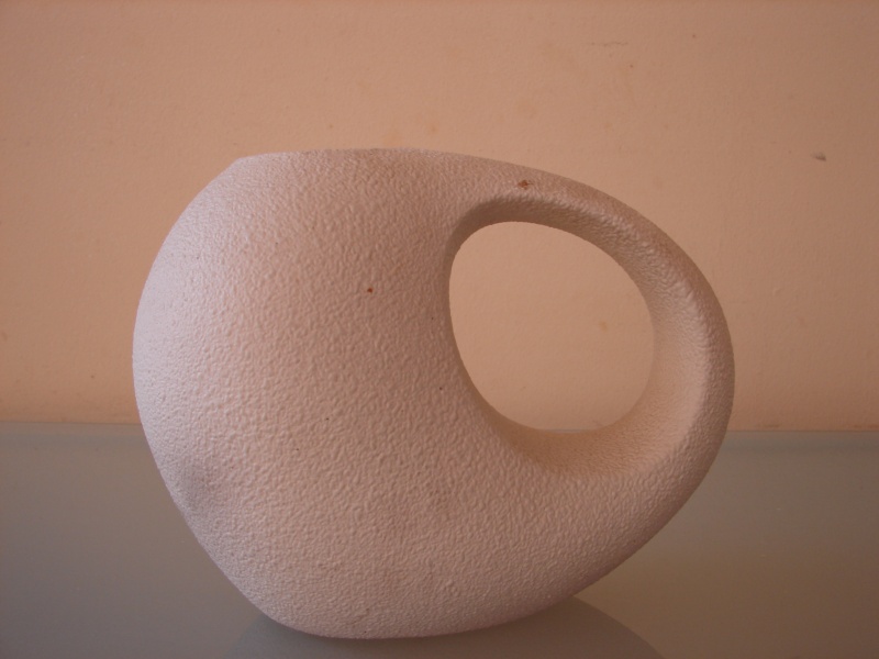 pichet ? vase ? céramique design granite Dsc02419