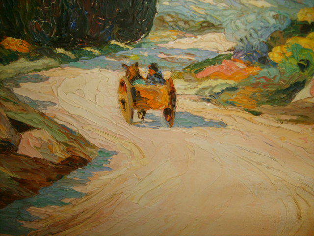 La route des Baux de Provence au couteau  Henri POL 1937 S5003115