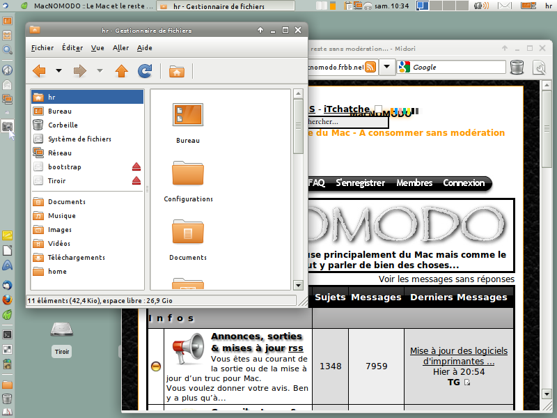 Retour sur l’installation d’un Linux sur un ancien Mac en PPC et suite Ibook-10