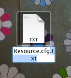 [Fiche] Créer un fichier Resource.cfg 411