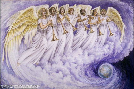"Les Trompettes sont déjà à la bouche !" - Dieu envoit des anges donner des Messages ! Seven-10