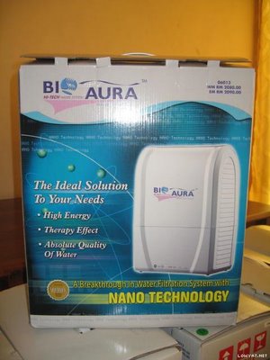 Selling Off: Bio Aura Nano Technology Water Filter Ba410