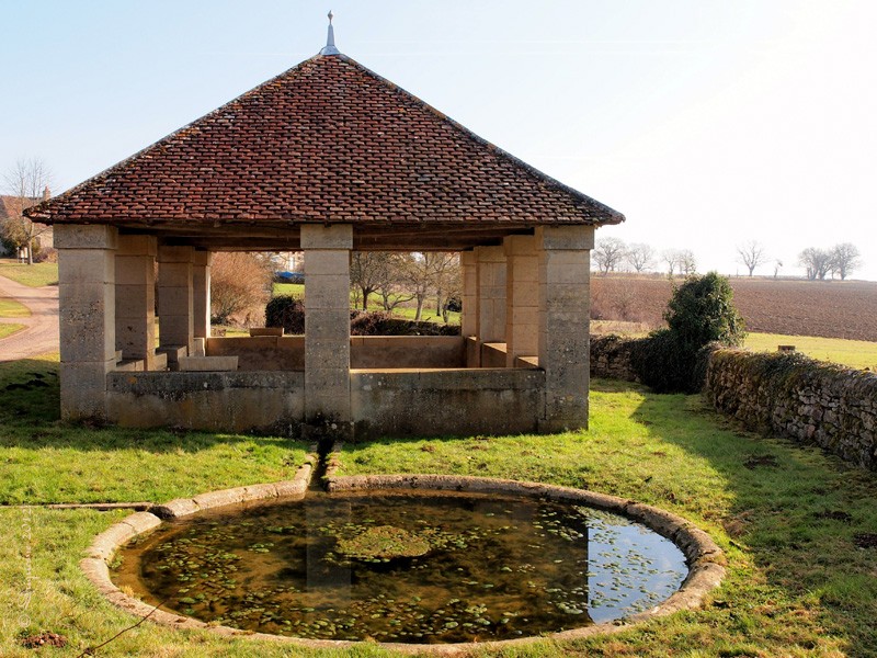 Le lavoir de la Grande-Fontaine - Crux la Ville P3101216