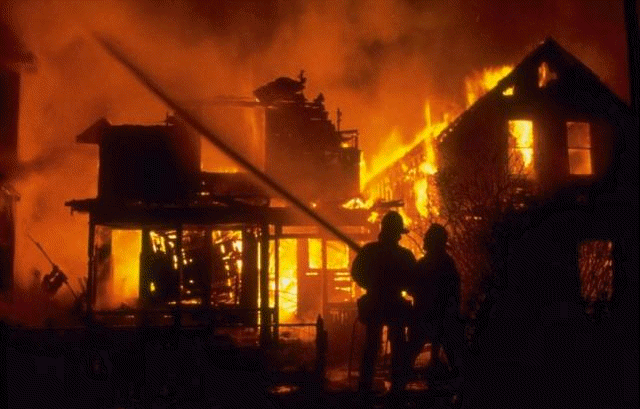 Maison en feu a Seville. Maison10