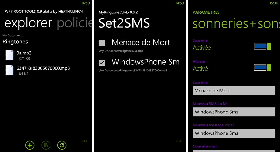 [SOFT][XAP] MyRingtone2SMS : Personnaliser vos sonneries SMS, Email, Alarmes, etc Myring10