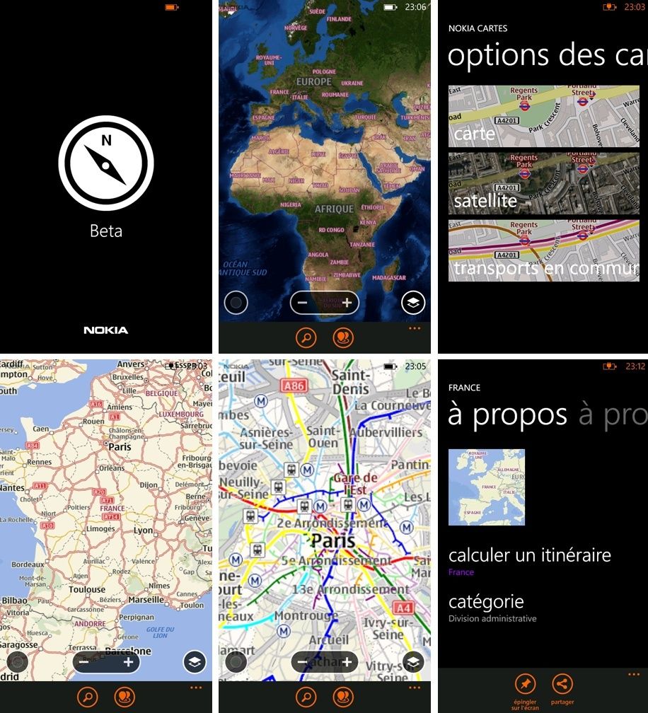 [SOFT][NOKIA] Nokia Cartes : L'application Cartographie de la marque [Gratuit] Nokiam10
