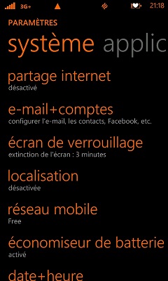 [ARCHIVE] Offre, prix,apn free mobile - Page 19 Parame10