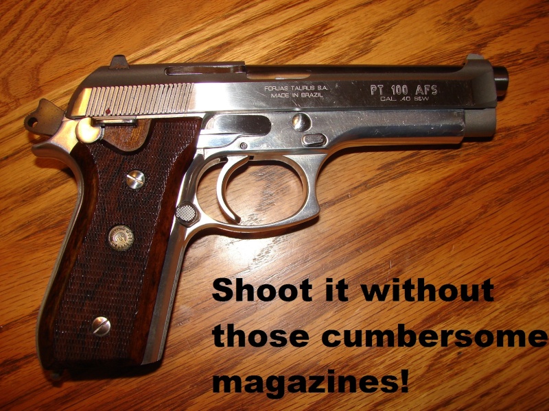 Stop chasing brass! Convert that old-fashioned autoloader to a modern single shot! Pt10010