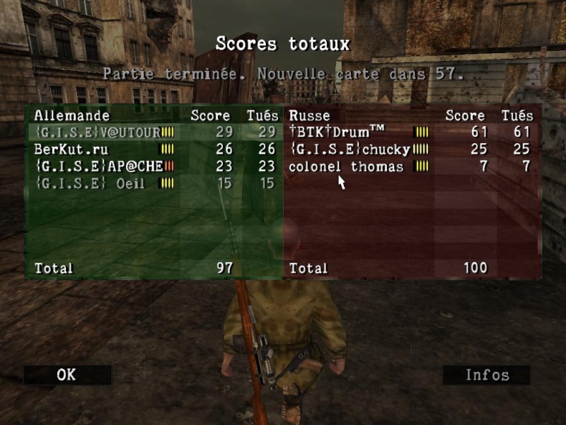 petit tableaux de scores Sniper84