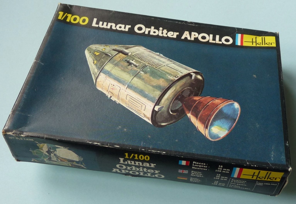 Lunar Orbiter APOLLO 1/100ème Réf CADET 021  Bozyte11