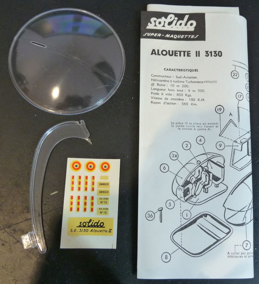 [SOLIDO]  SUD AEROSPATIALE SE 3130 ALOUETTE II 1/60ème Réf ? P1270231