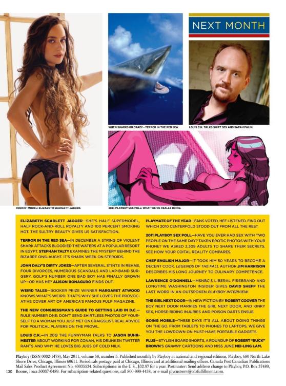 Playboy Magazine USA - MAY 2011 13310