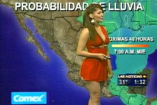 Beautiful Weather News Reporters Report15