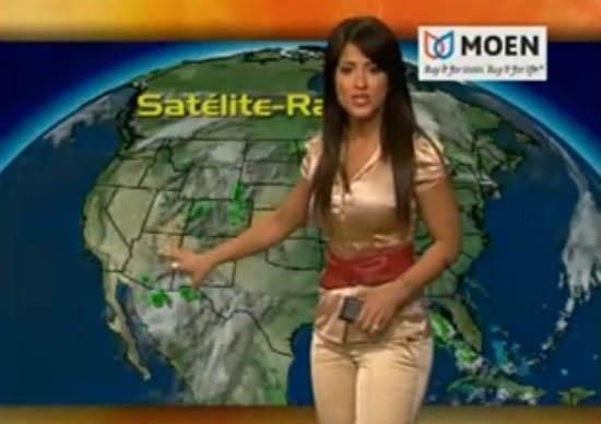 Beautiful Weather News Reporters Report18