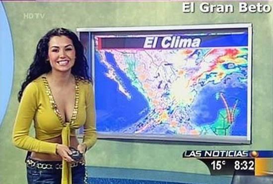 Beautiful Weather News Reporters Report19