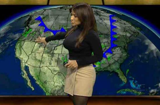 Beautiful Weather News Reporters Report21