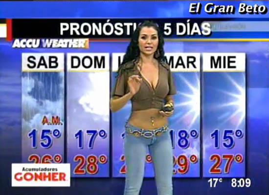 Beautiful Weather News Reporters Report22