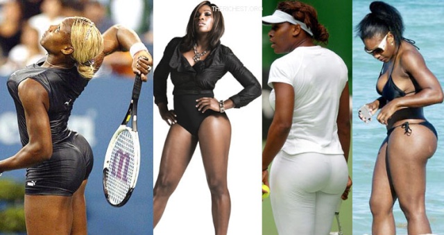 Top 15 celebrities whit big, healthy butt Serena11