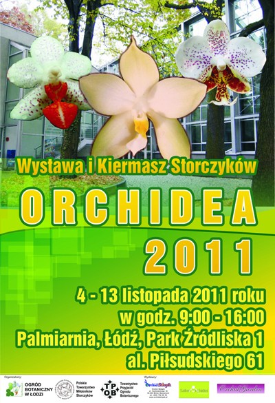 Polskie wystawy storczyków 2011 Plakat11