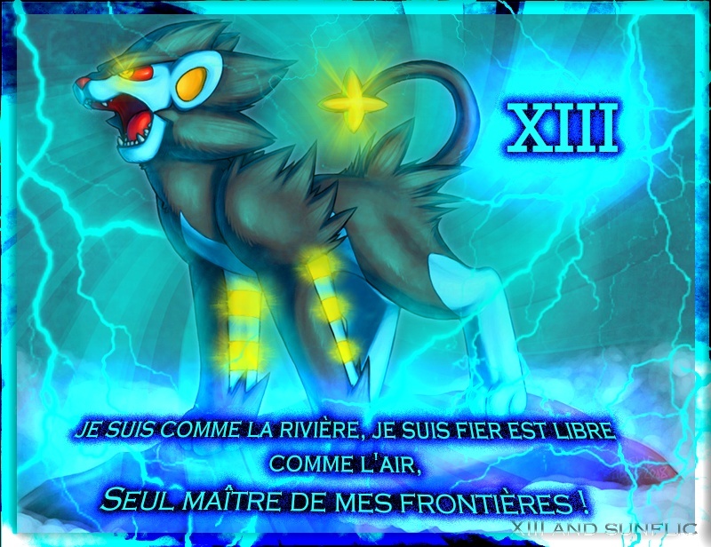 XIII"  Libre et fier" Signax12