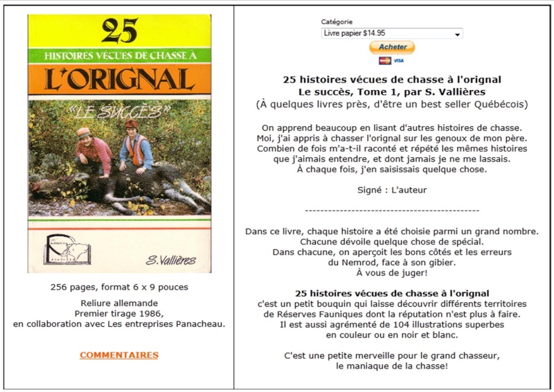 Le livre "25 histoires vécues de chasse à l'orignal" Le_suc10