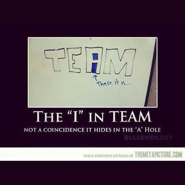 The "I" in team..... 55236410