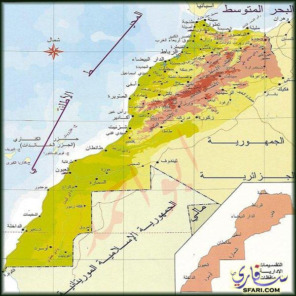خريطة المغرب 9bd96910