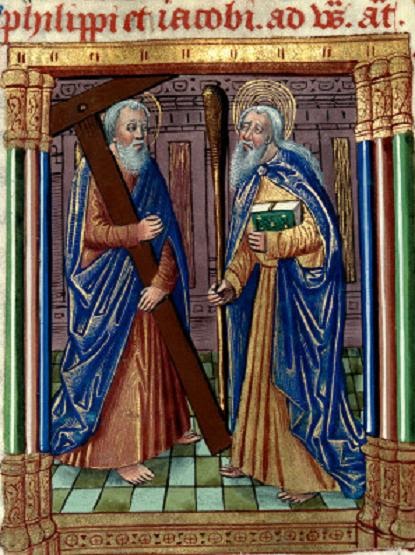 3 mai : Saint Philippe et Saint Jacques le Mineur Apôtres Philip11