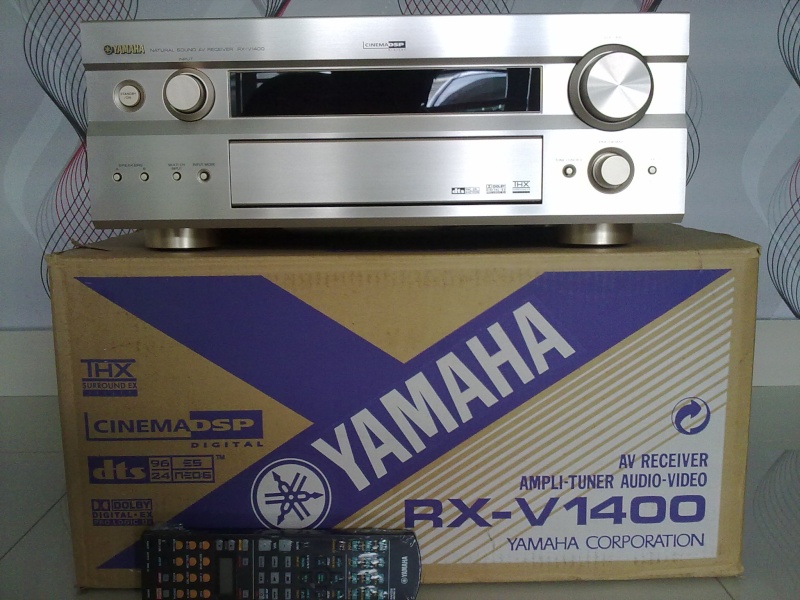 6.1 channel Discontinued by Manufacturer AV receiver Yamaha RX-V1400 