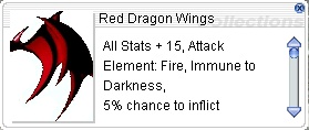 Colored Dragon Wings Rdw10