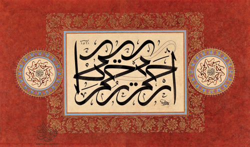 معرض دبي الدولي افن الخط العربي .(اللوحات المشاركة) 1 00410