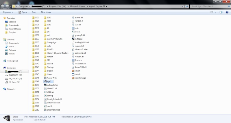 Help installing Age Of Empires 3. [SOLVED] Aoerro14