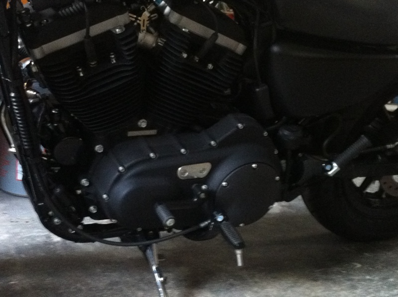 un'altra piccola  modifica le manopole a punta con cover perno ruota anteriore e derby cover nera !!! Img_0227