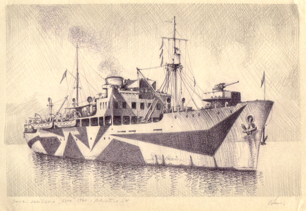 Les croiseurs auxiliaires italiens de la seconde guerre mond - Page 2 36_ler10