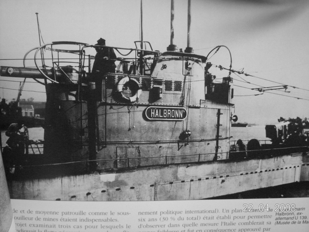 Le croiseur sous-marin HALBRONN ex U139  4_halb10