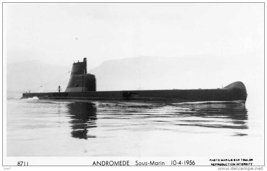La saga des sous marins de la classe Aurore  Androm10