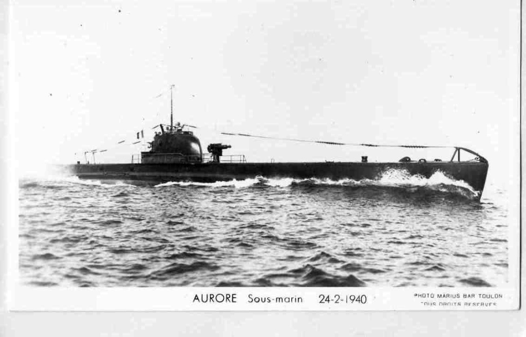 La saga des sous marins de la classe Aurore  Aurore10