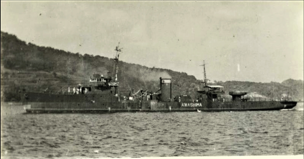 Navires de la guerre des mines et auxiliaires japonais  Awashi10