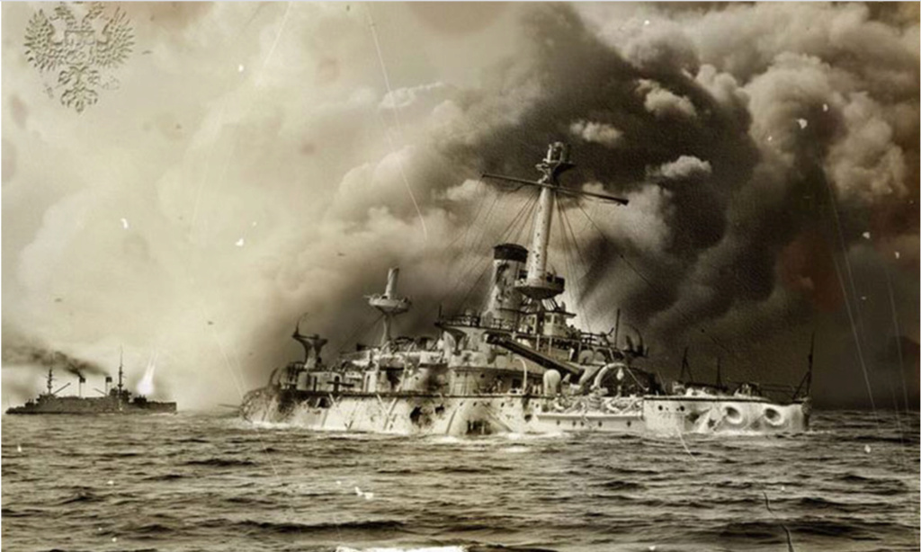 Un rappel: 27 mai 1905;bataille de Tsoushima  Croise11