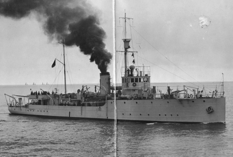 Les navires de la guerre des mines et auxiliaires italiens  Dardan10